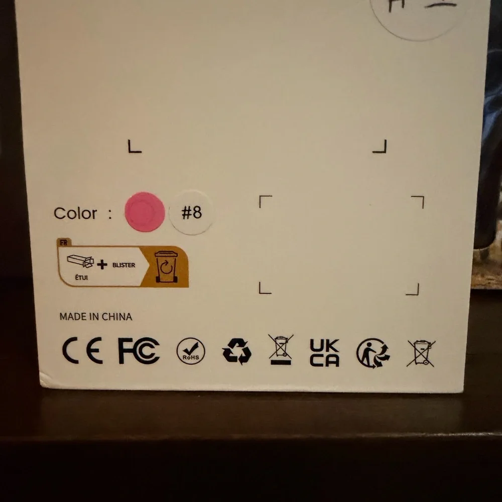 Smart Ring in Pink Size 8